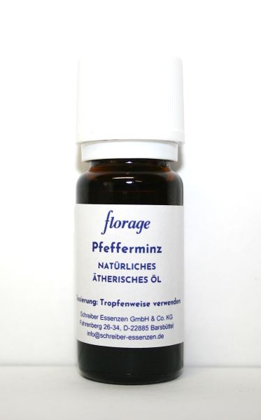 Pfefferminzöl 100% natürliches ätherisches Öl, 10 ml