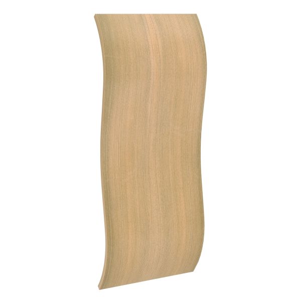 Rückenlehne Big Wave, wellenförmig, Zeder, 350x843 mm
