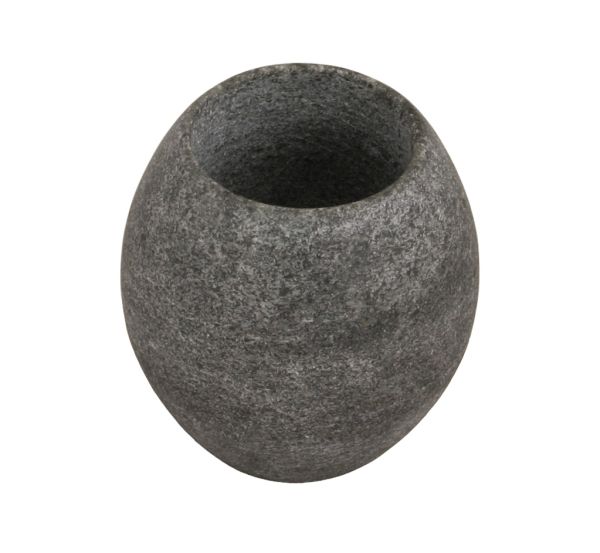 Speckstein Aufgussschale bauchig, Sauna Aromaschale