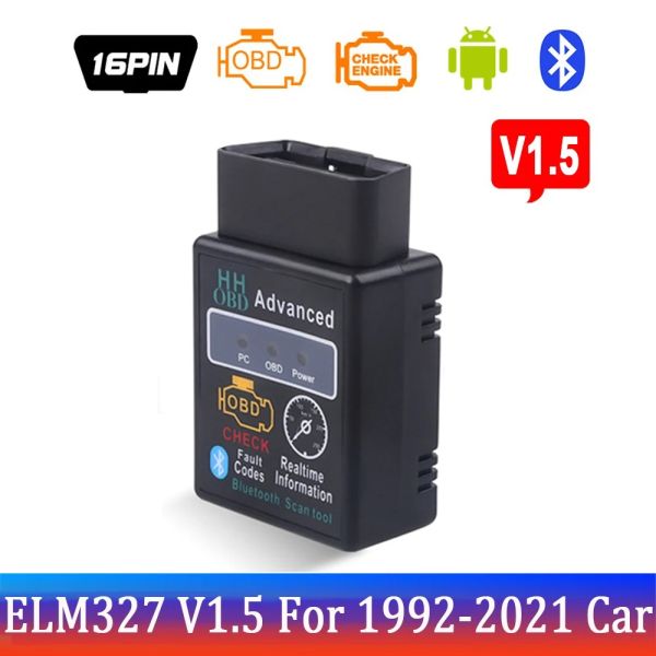 Bluetooth ELM327 OBD2 Diagnosegerät Adapter