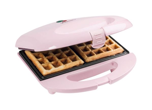 Bestron ASW401P Waffelautomat, pink