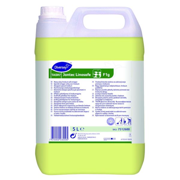 Taski Jontec Linosafe F1g, Linoleumgrundreiniger, 5 Liter