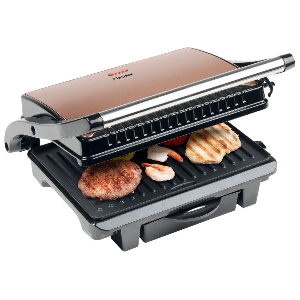 Bestron ASW113CO Panini Grill Kupfer