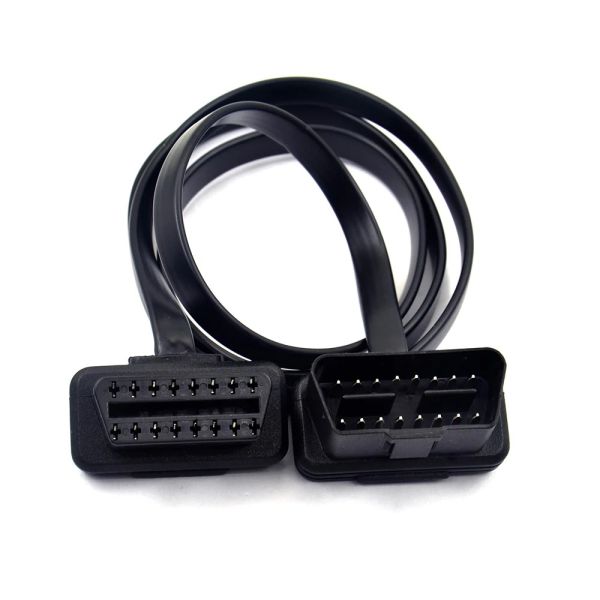 OBDII Verlängerungskabel 16 Pin Stecker auf Buchse, 100 cm