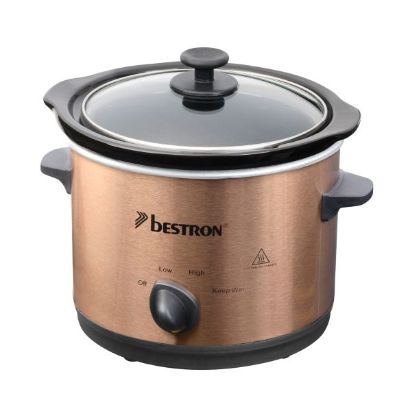 Bestron ASC150CO Slowcooker Kupfer