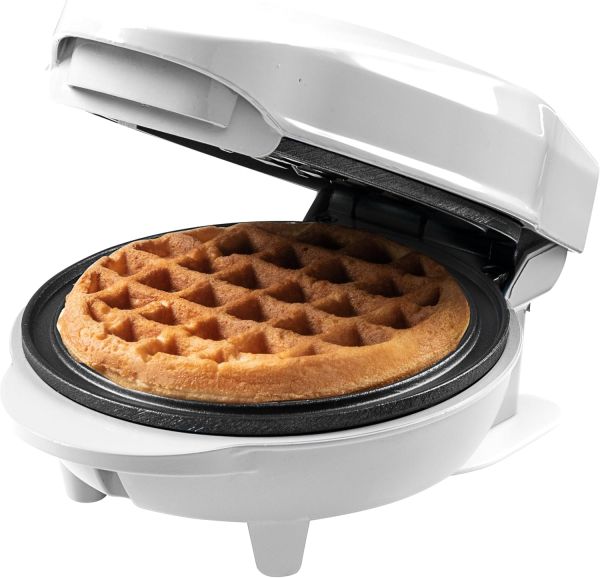 Bestron AMW500W Mini Waffeleisen, weiss