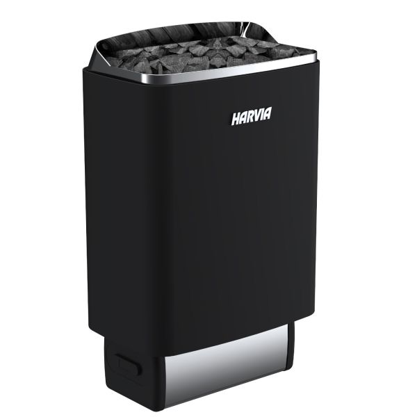 Saunaofen Top Steel M60E, 6 kW, schwarz, externe Steuerung notwendig