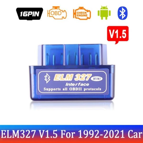 Bluetooth ELM327 V1.5 Mini OBD2 Diagnosegerät Adapter