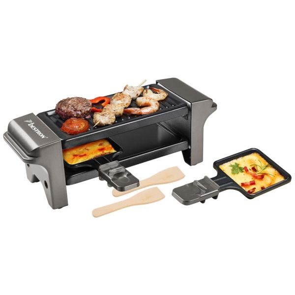 Bestron AGR102TG Mini Raclette Grill, Titan