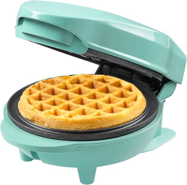 Bestron AMW500MBS Mini Waffeleisen, mint