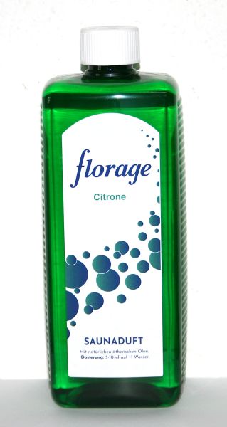 Zitrone Saunaduft Konzentrat Florage 1000 ml