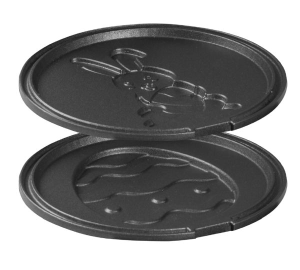 Waffeleisen Backplatten Waffelform OSTERN