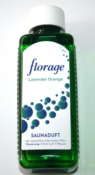 Lavendel-Orange Saunaduft Konzentrat Florage 250ml