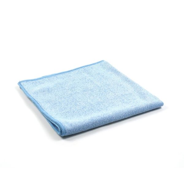Microfasertuch gestrickt 40x40, blau, 10er Pack