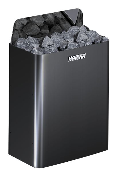 Saunaofen The Wall SW45E BlackSteel 4.5 kW, externe Steuerung notwendig