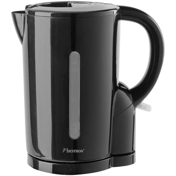 Bestron AWK1101Z Kabelloser Wasserkocher 1.7 Liter schwarz